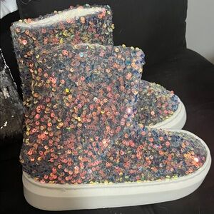 Sparkly Multicolor women’s boots